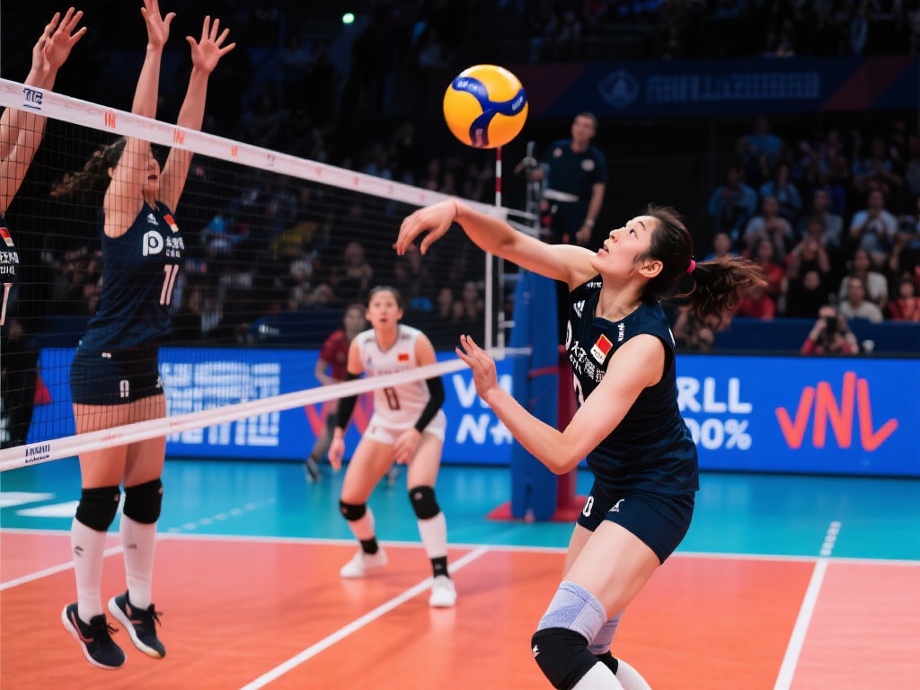 朱婷荣膺最佳主攻,科内利亚诺问鼎女排欧冠 以决赛为例,朱婷在面对对方高大的拦网时,